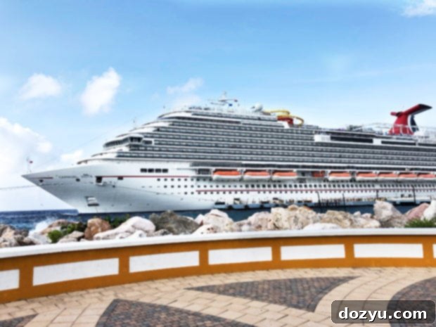 Curaçao in a Day: Your Perfect Itinerary 10 Carnival Vista gemisinin geniş açılı bir fotoğrafı