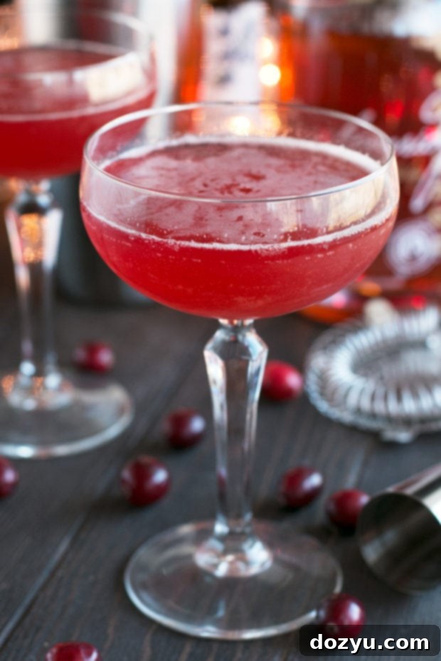 Cranberry Boulevardier | cakenknife.com