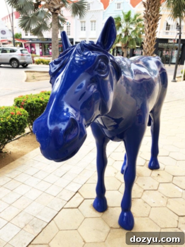 Aruba Blue Horse: Discovering Local Art and Landmarks