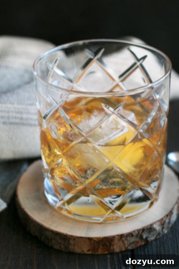 Smoked Orange Old Fashioned