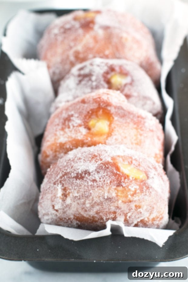 Doughnuts Bursting with Lavender Lemon Curd 9 Lavender Lemon Curd Filled Doughnuts