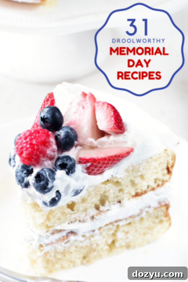 Memorial Day Recipe Round Up Graphic