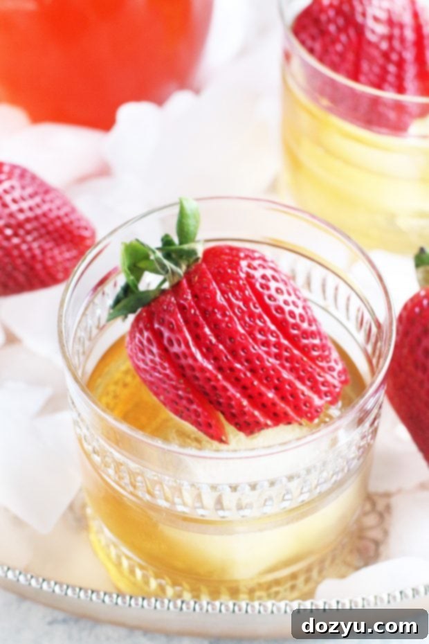 Strawberry Rhubarb Old Fashioned