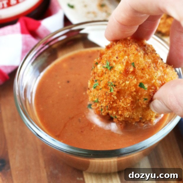 Crispy BBQ Mac & Cheese Bites 9 BBQ Fried Mac N Cheese Balls