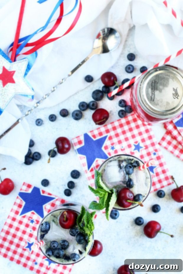 Cherry Blueberry Mojito 6 Cherry Blueberry Mojito