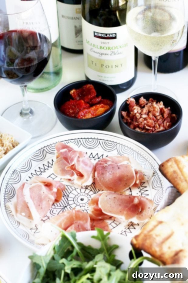 Last Minute Grilled Pizza Bar Party