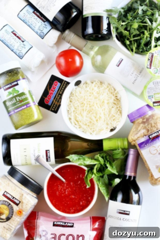 Last Minute Grilled Pizza Bar Party