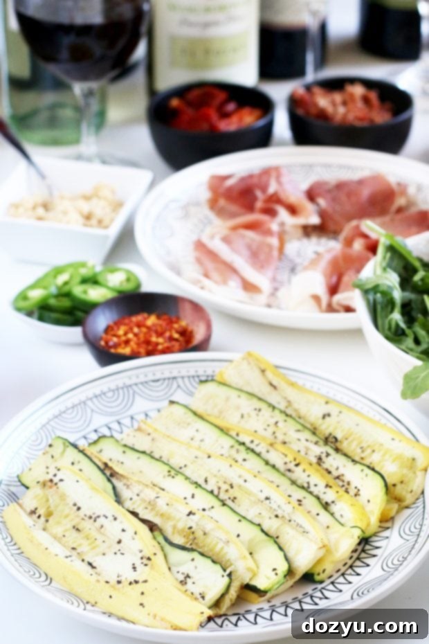 Last Minute Grilled Pizza Bar Party