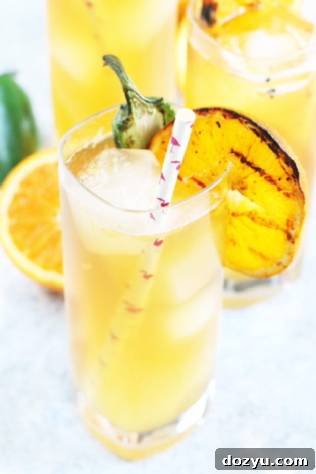 Ember & Zest Shandy 2 Grilled Jalapeno Orange Shandy