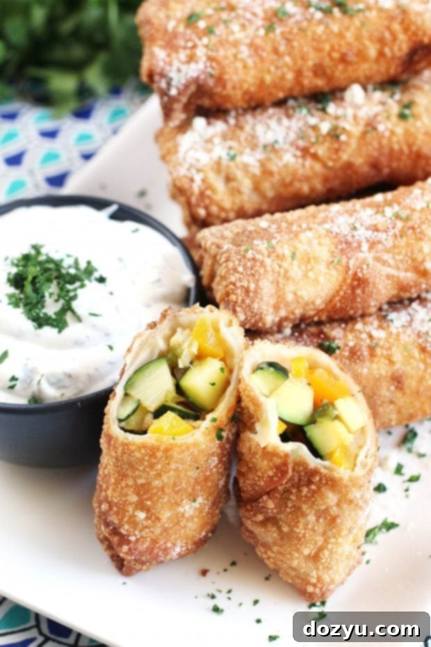 Smoky Garden Wraps 2 Grilled Vegetable Egg Rolls