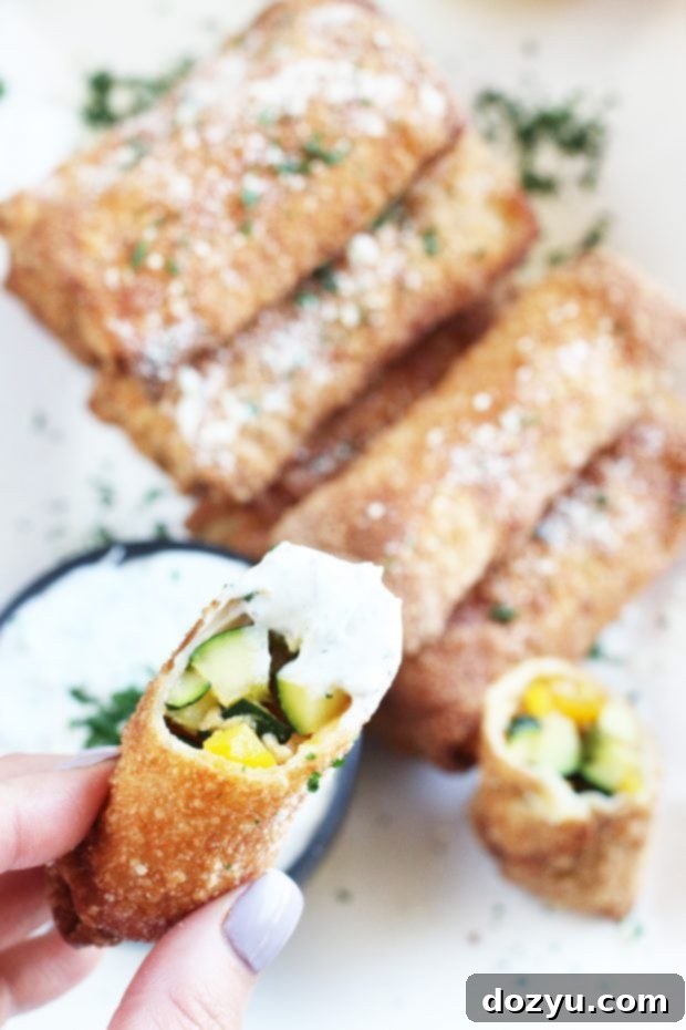 Smoky Garden Wraps 7 Grilled Vegetable Egg Rolls
