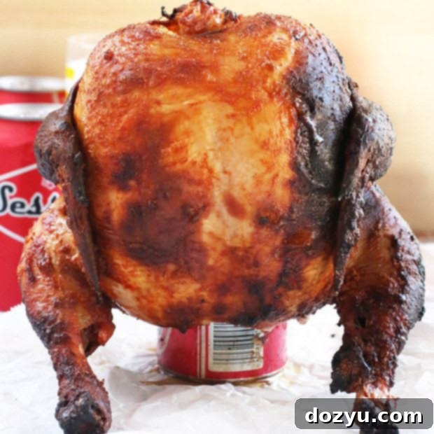 Beer Brined Beer Can Chicken