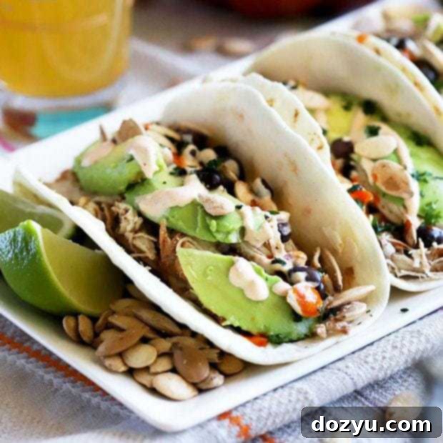 Autumn Spiced Chicken Tacos 9 Pumpkin Spice Chicken Tacos