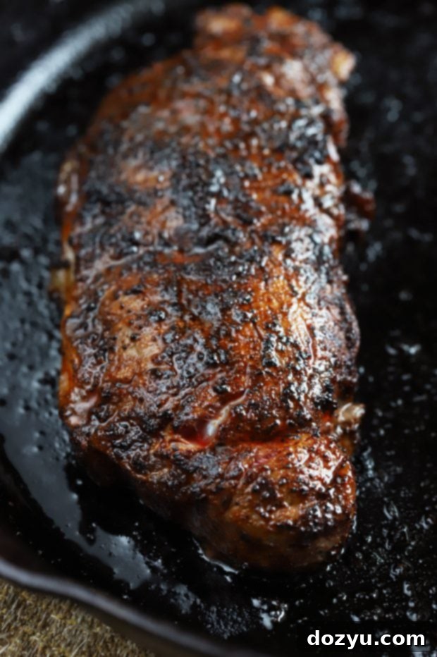 Chili Coffee Rubbed Steak