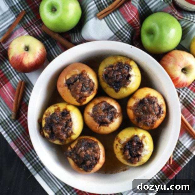 Stuffed Baked Apples with Dates & Granola