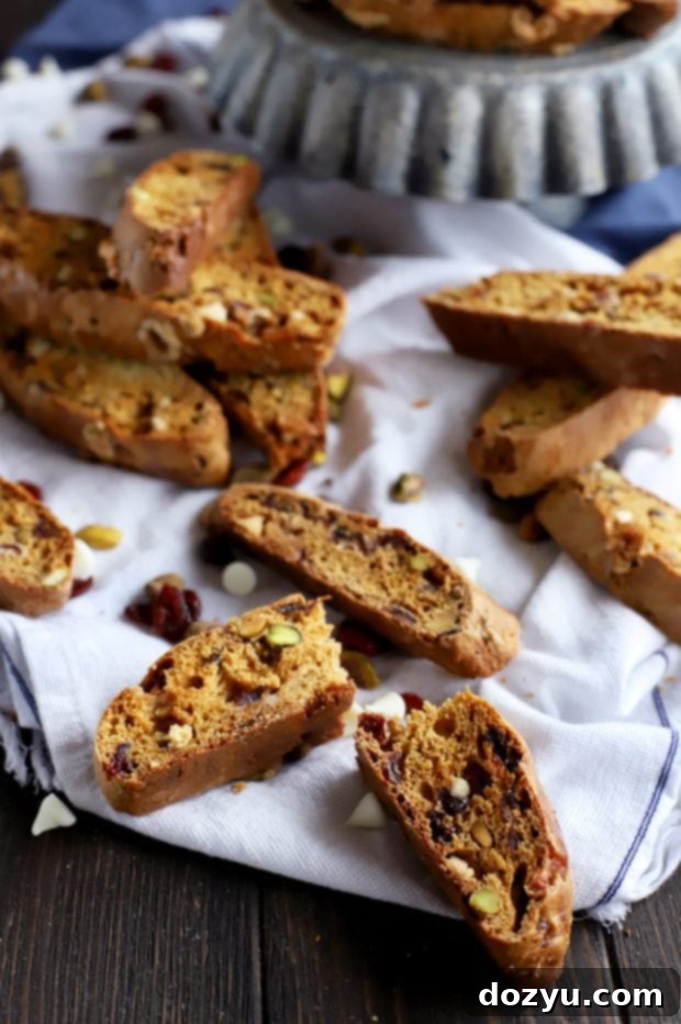 Delicious Cranberry Pistachio Avocado Biscotti Ready to Be Enjoyed