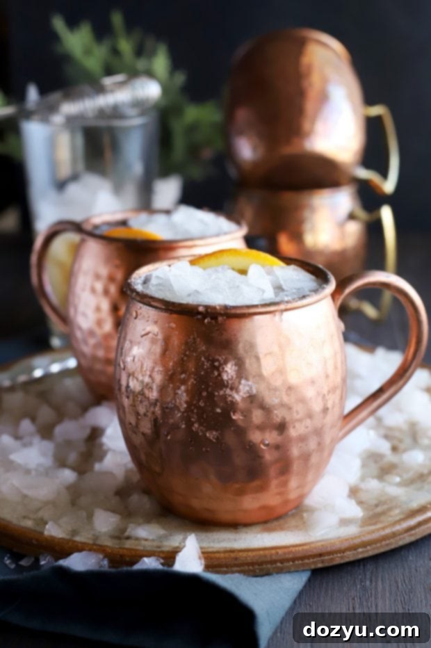 Timeless Moscow Mule 3 Old Fashioned Moscow Mule mugs
