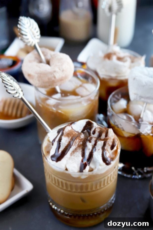 DIY Cold Brew Coffee Cocktail Bar