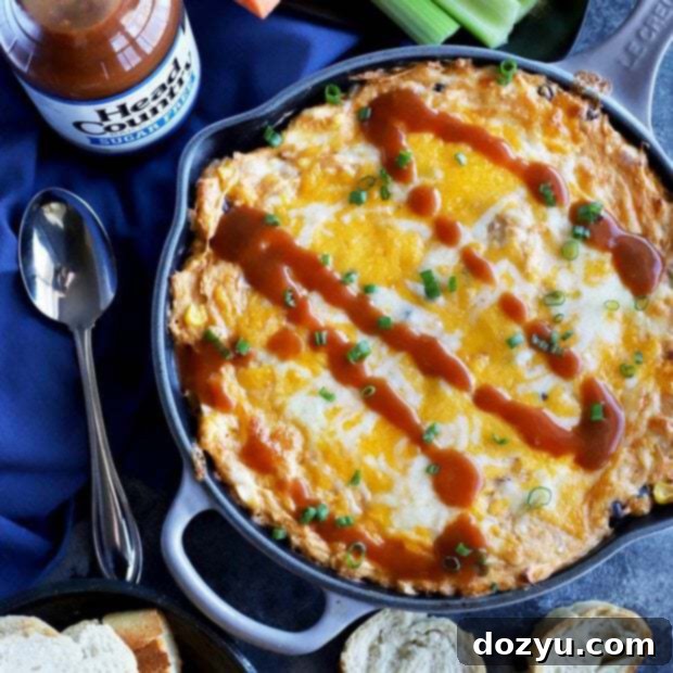 Skillet Fiesta Chicken Dip 11 Skillet Southwestern BBQ Chicken Dip