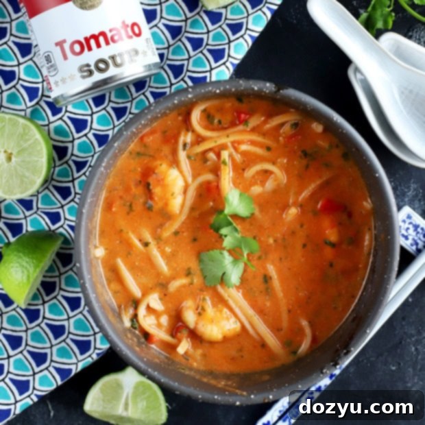 Thai Shrimp Noodle Soup