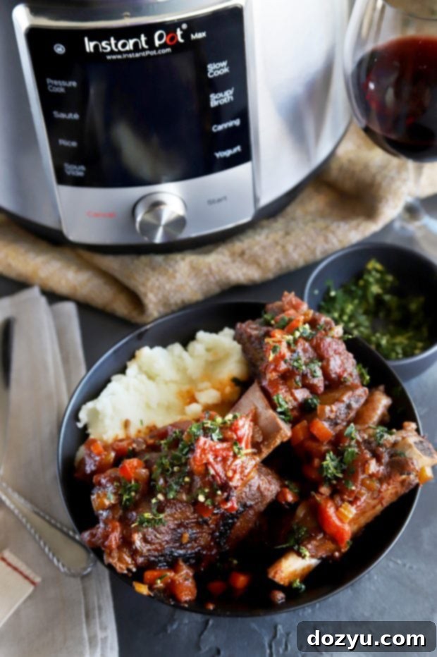 Instant Pot Fall-Off-The-Bone Short Rib Osso Buco 10 Another appealing view of Instant Pot Short Rib Osso Buco