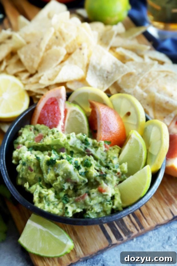 Zesty Guacamole 5 Citrus Guacamole