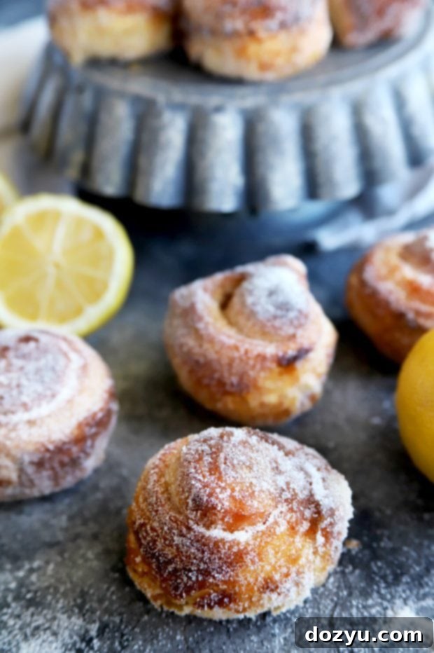 Easy Lemon Sugar Buns