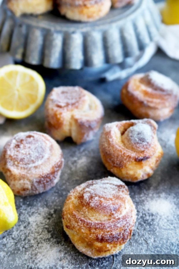 Easy Lemon Sugar Buns