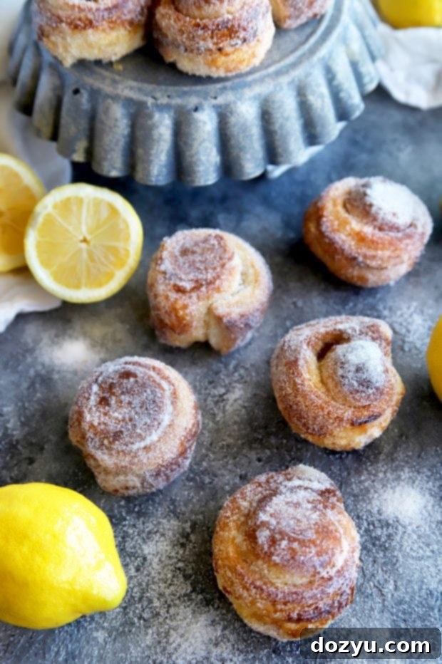 Easy Lemon Sugar Buns