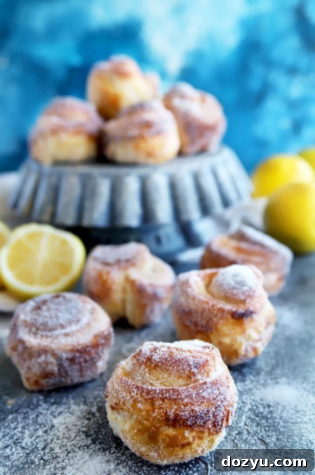 Easy Lemon Sugar Buns