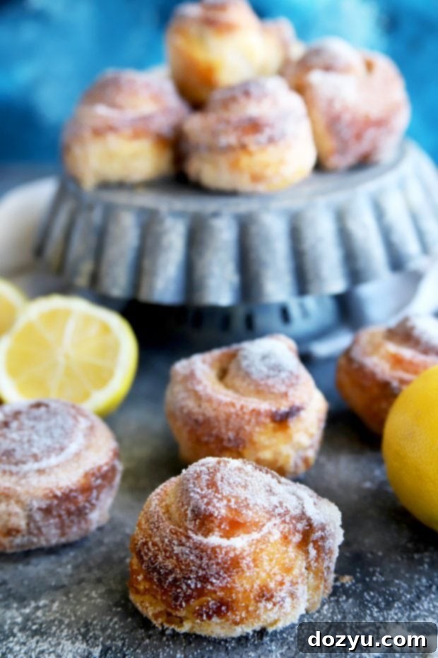 Easy Lemon Sugar Buns