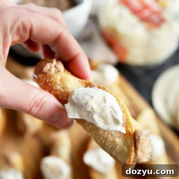 Churro Cheesecake Taquitos
