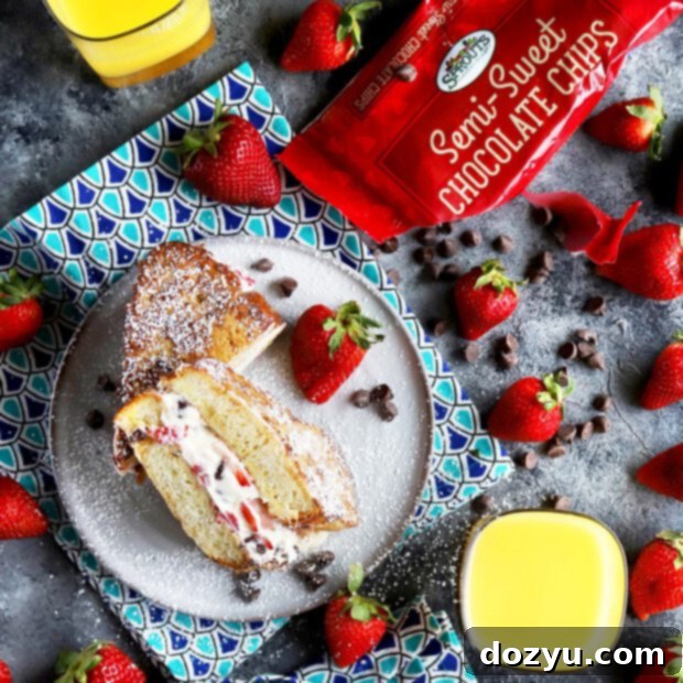 Thumbnail image for chocolate covered strawberry french toast