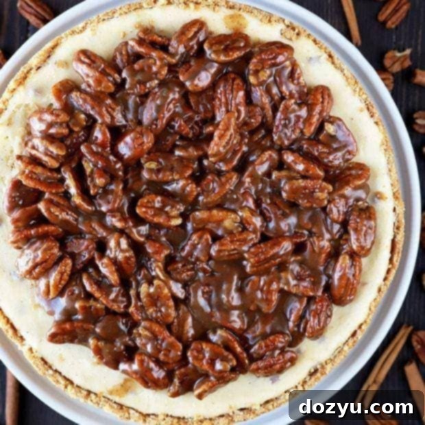 Decadent Pecan Pie Cheesecake 10 Pecan Pie Cheesecake thumbnail