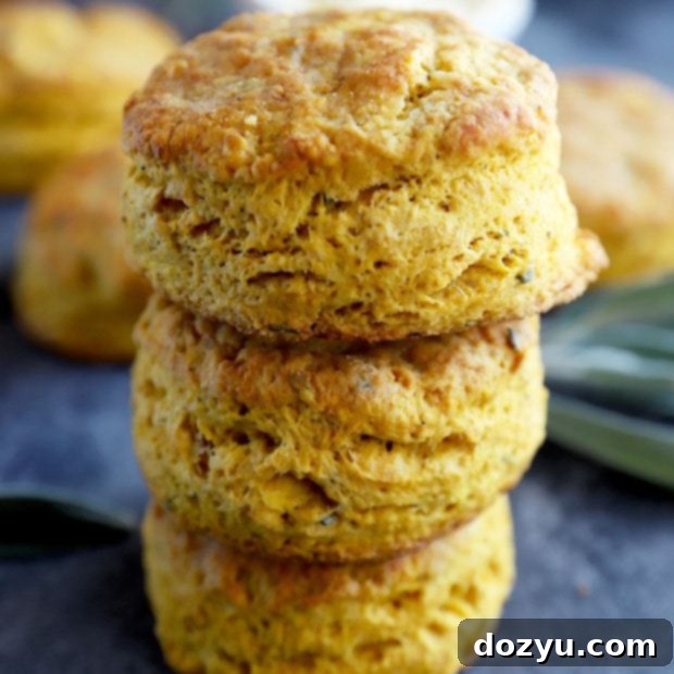 Pumpkin sage biscuits thumbnail image