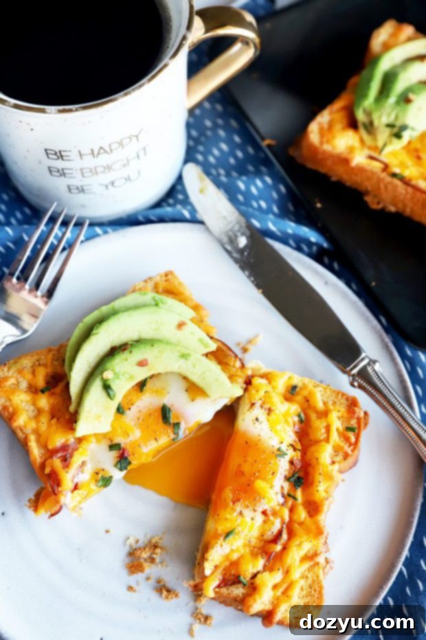 Runny egg photo breakfast, close up of yolk