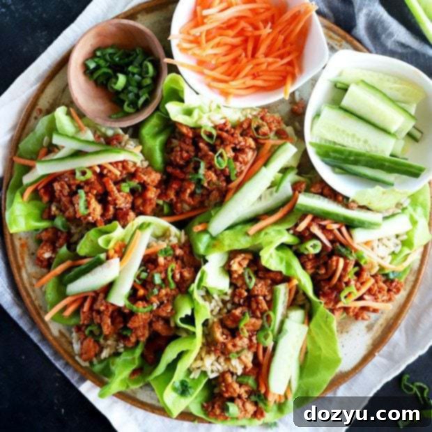 Thumbnail image for Korean Ground Turkey Lettuce Wraps