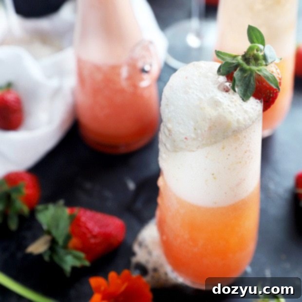 Strawberry Sparkler 10 Strawberry mimosa thumbnail image