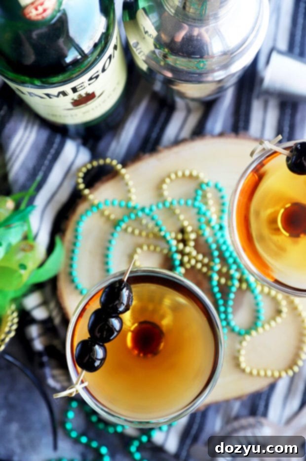 Jameson Manhattan 4 Overhead photo of Jameson Manhattan