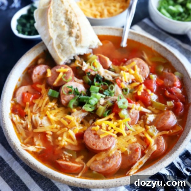 Instant Pot Louisiana Chicken Sausage Soup 10 Instant Pot Creole Chicken Sausage Soup thumbnail image
