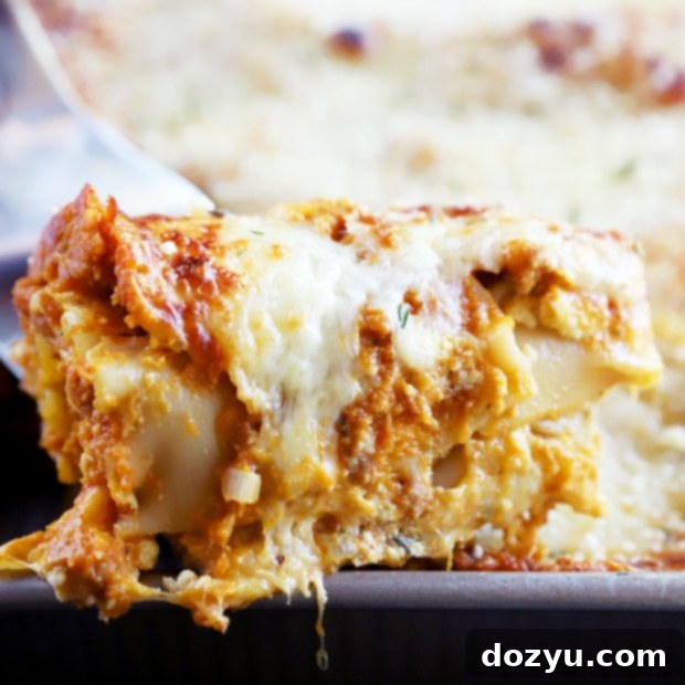 Thumbnail image for a delicious pumpkin lasagna