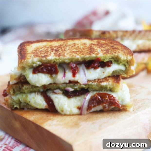 thumbnail image pesto grilled cheese
