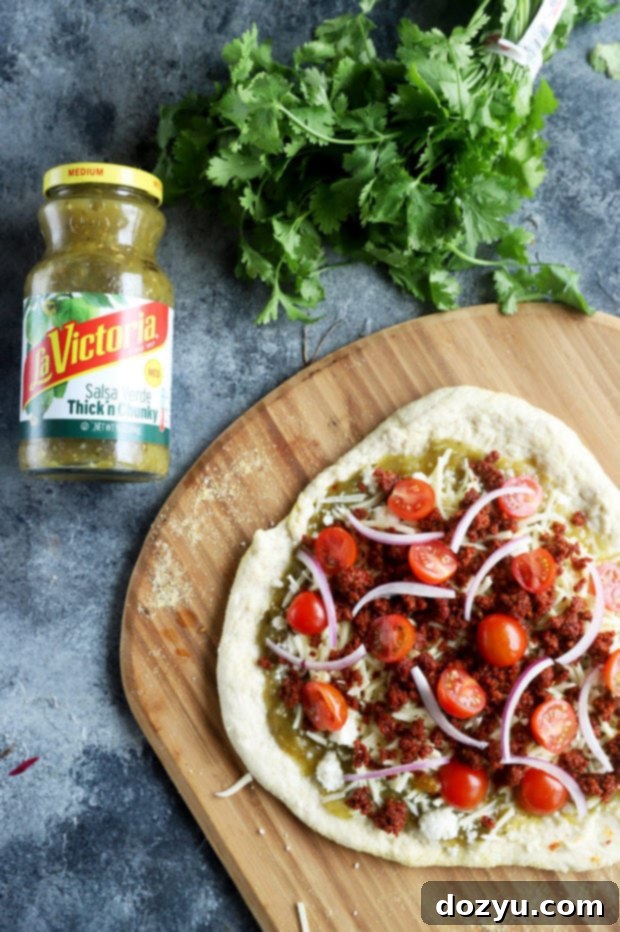 Preparing pizza for the grill picture