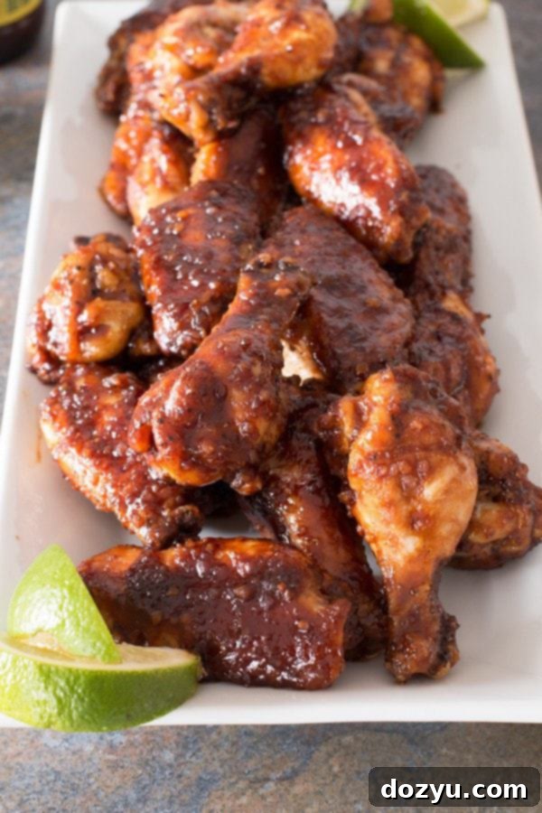 Miso Glazed Chicken Wings