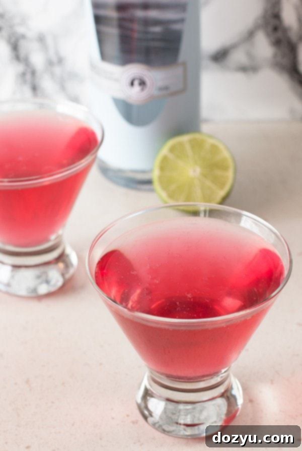 Sparkling Cosmopolitan | cakenknife.com
