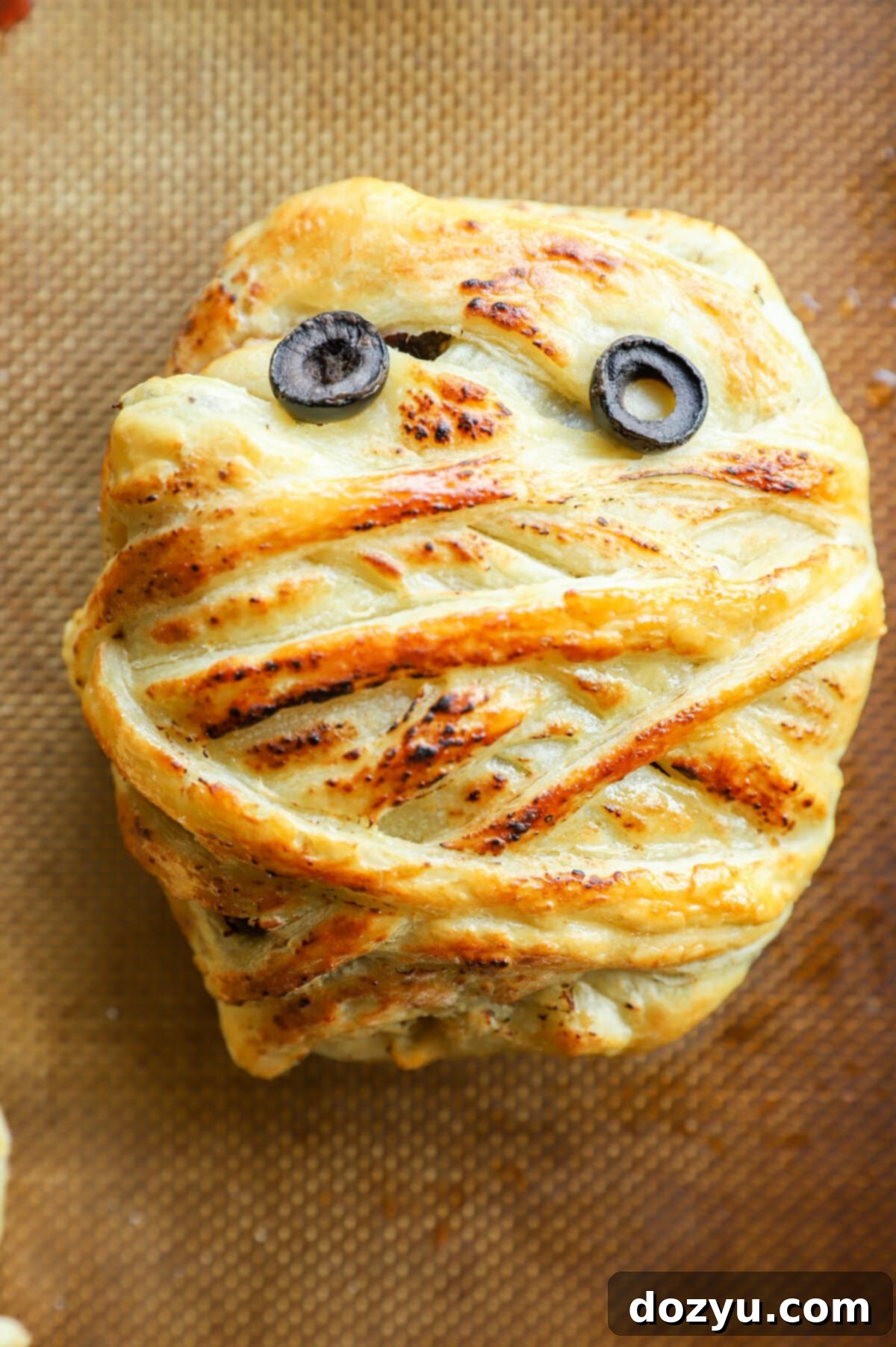 Crimson Shroud Wellington 13 Baked individual beef wellington for Halloween image