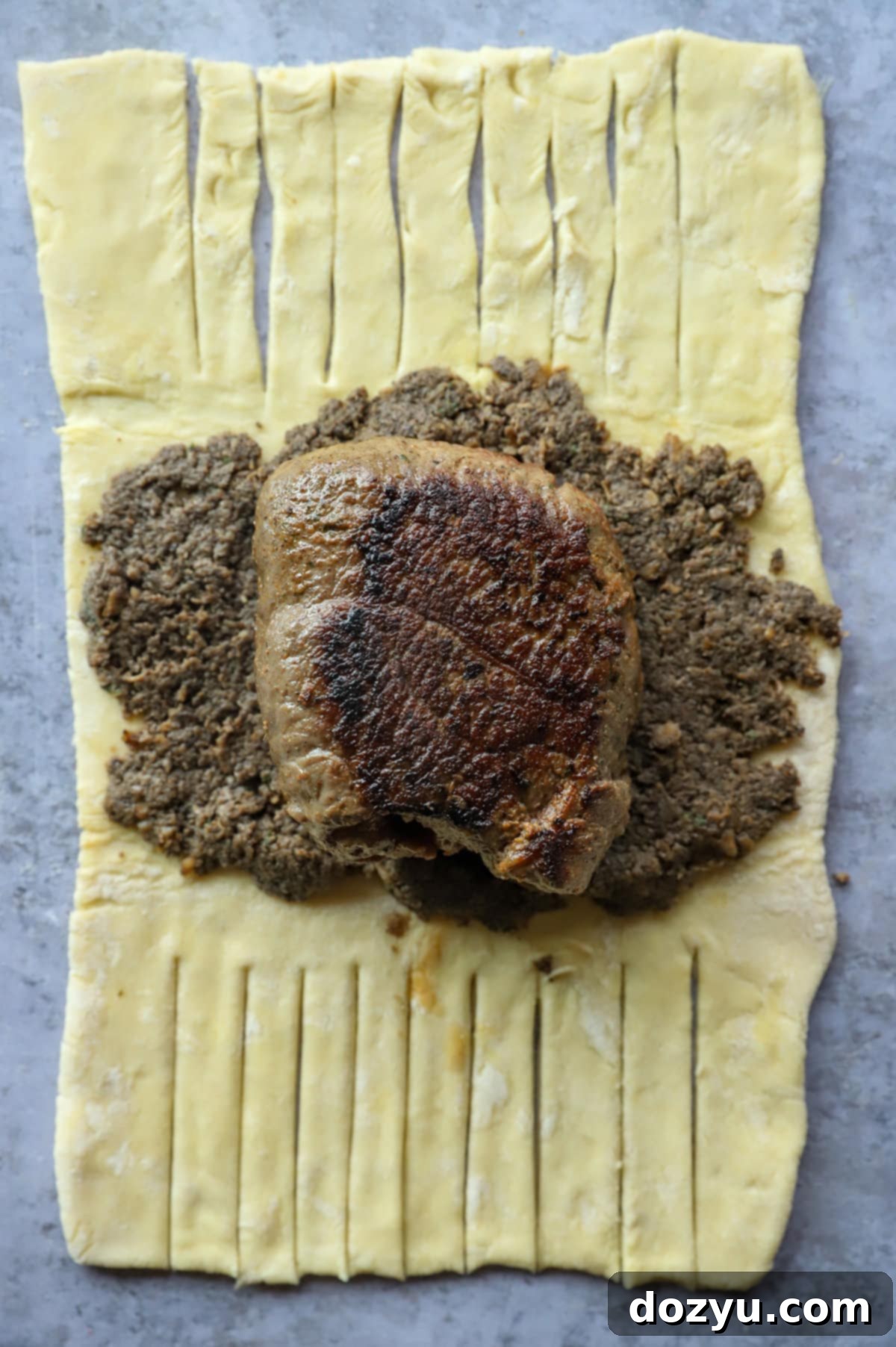 Crimson Shroud Wellington 10 Assembly image of sirloin wellingtons