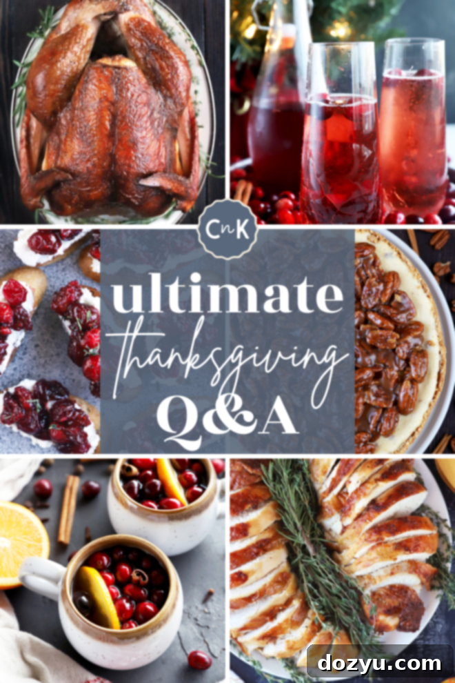 Your Ultimate Thanksgiving Q&A 2 Thanksgiving Questions round up image Pinterest