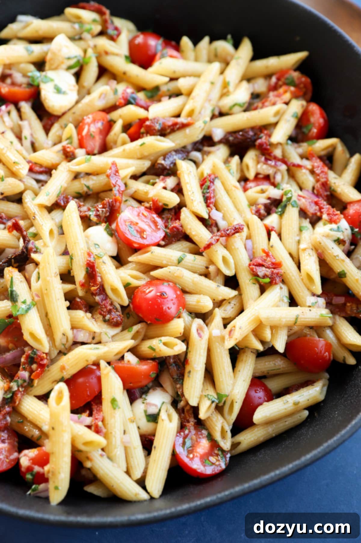 pasta salad recipe with sun dried tomatoes