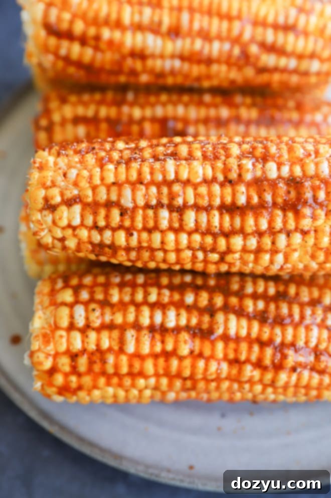 Image of corn on the cob before grilling